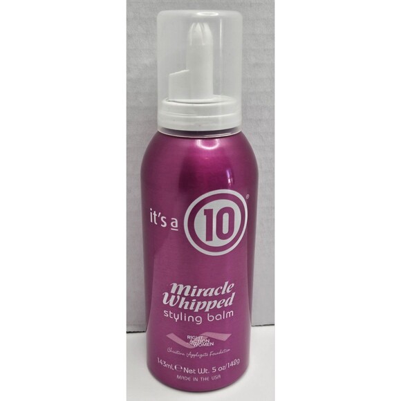 It's a 10 Miracle Whipped Styling Balm Hair Mousse 5 OZ 143ml - Picture 1 of 2
